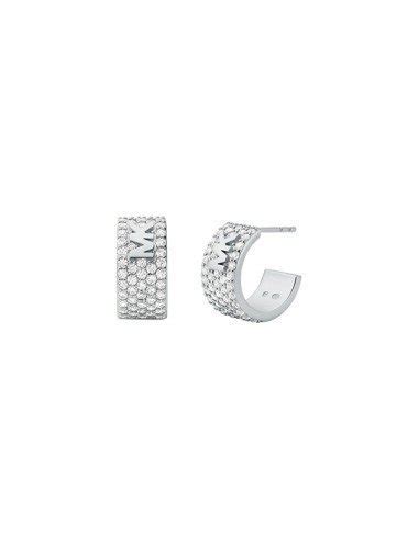 michael kors silver plated earrings